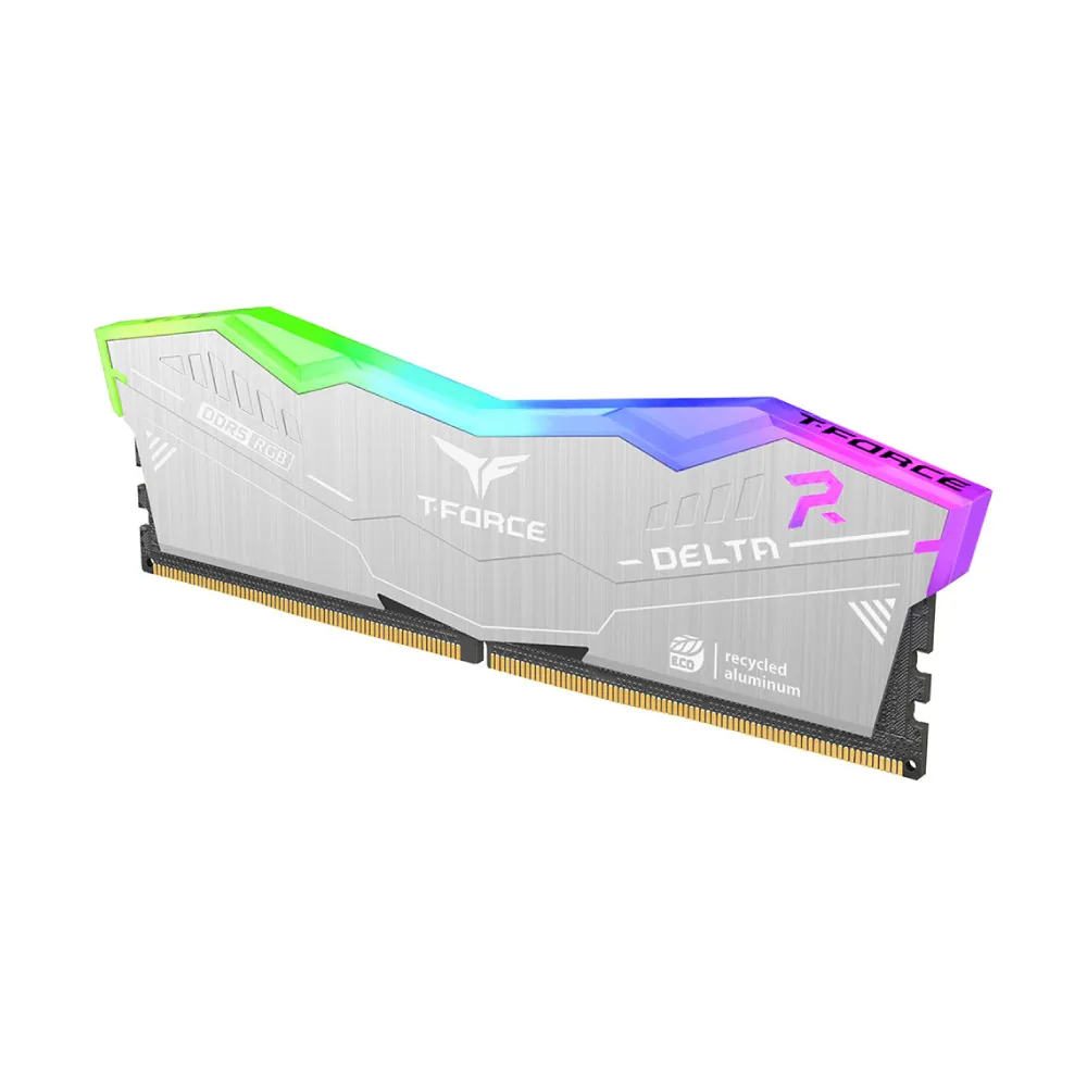 Renderkar Ram TeamGroup T Force Delta RGB 2x16GB 6000Mhz CL38 Silver 5