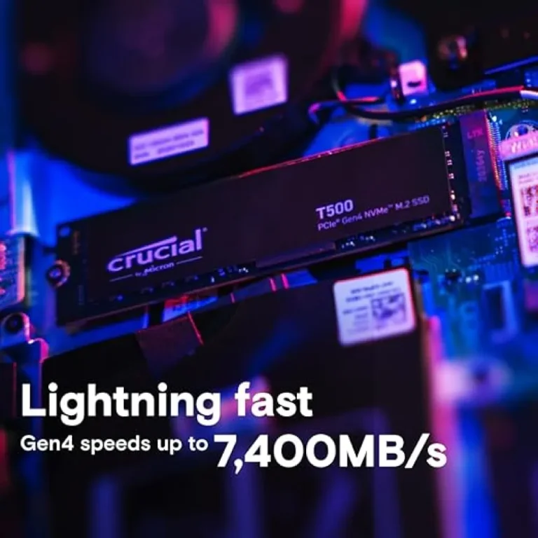 Renderkar SSD Crucial T500 2