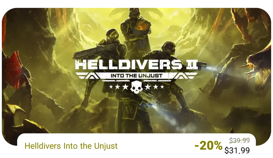 تخفیف استیم HELLDIVERS