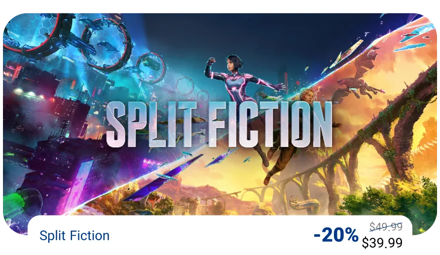 تخفیف استیم Split Fiction