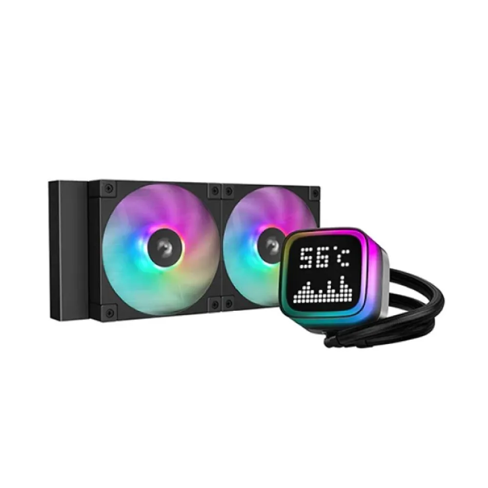 Renderkar Cooling Deepcool LP240 Black 1 Renderkar Cooling Deepcool LP240 Black 1