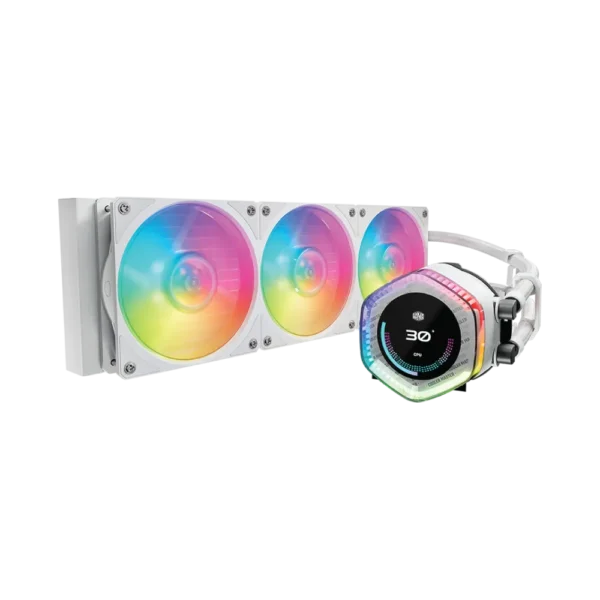 Renderkar Cooling Coolermaster 360 ION White Edition 1