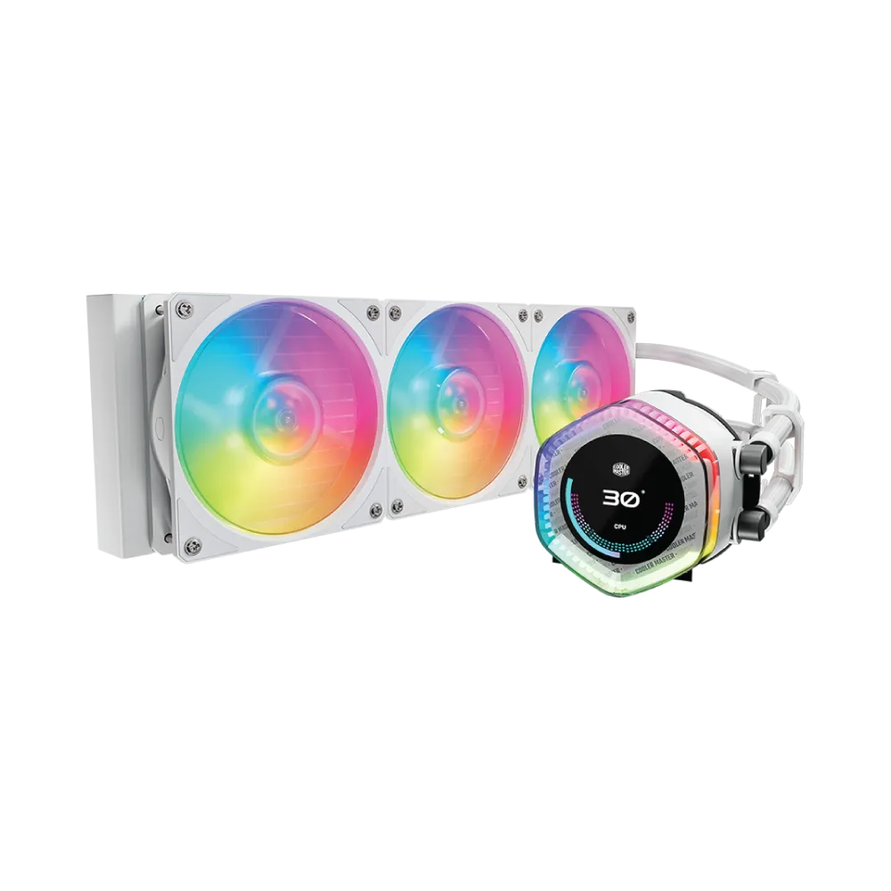 Renderkar Cooling Coolermaster 360 ION White Edition 1